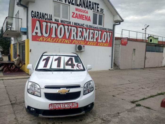 chevrolet orlando 2 0d besplatni mali oglasi