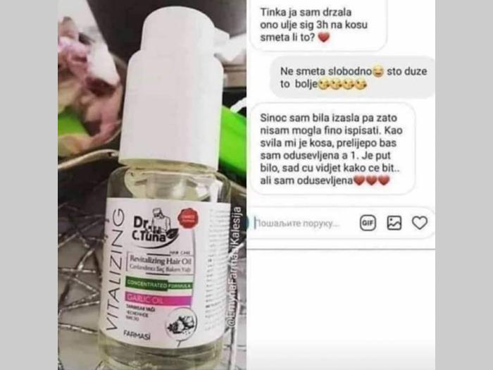 šampon beli luk besplatni mali oglasi