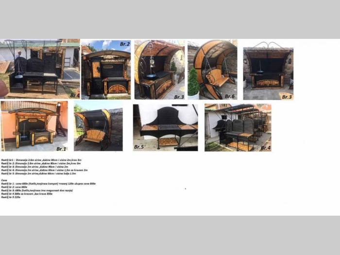 etno roštilj i ražnjevi u kombinaciji sa drvetom besplatni mali oglasi