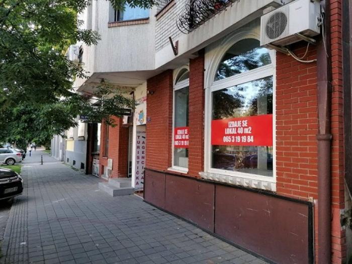 izdajem ulični lokal, 40m2 novi sad besplatni mali oglasi