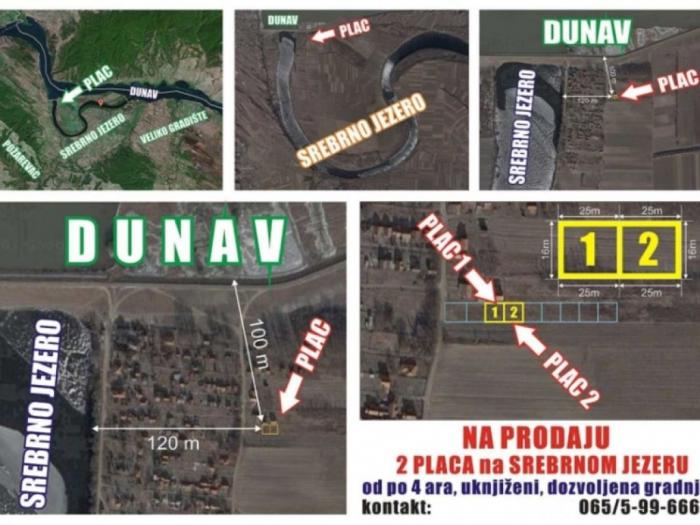 dva placa na srebrnom jezeru na prodaju besplatni mali oglasi