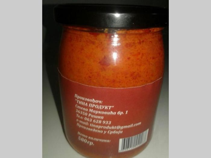 domaći ajvar (blagi i ljuti) besplatni mali oglasi