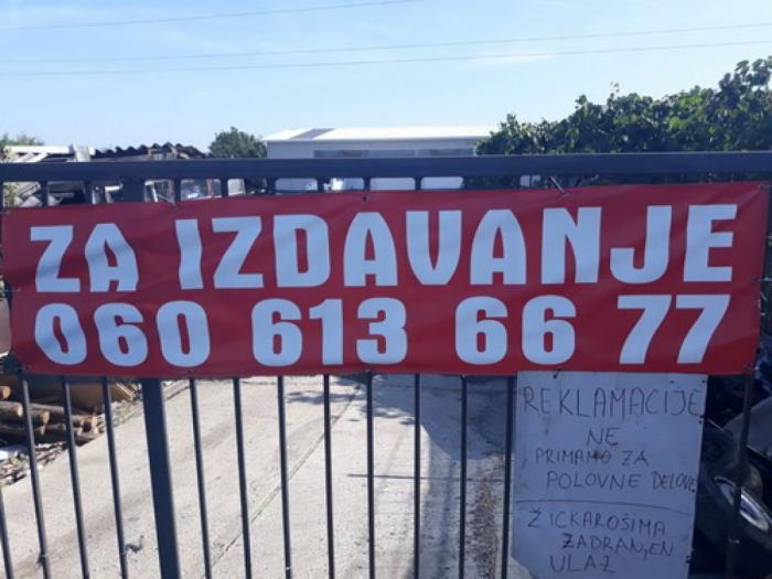 za izdavanje oko 300 m2 sa kancelarijama na 7 ari placa besplatni mali oglasi