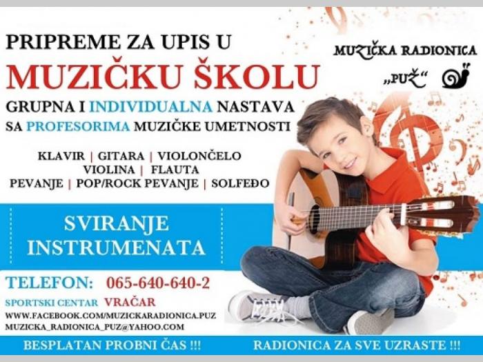 muzička radionica vračar besplatni mali oglasi