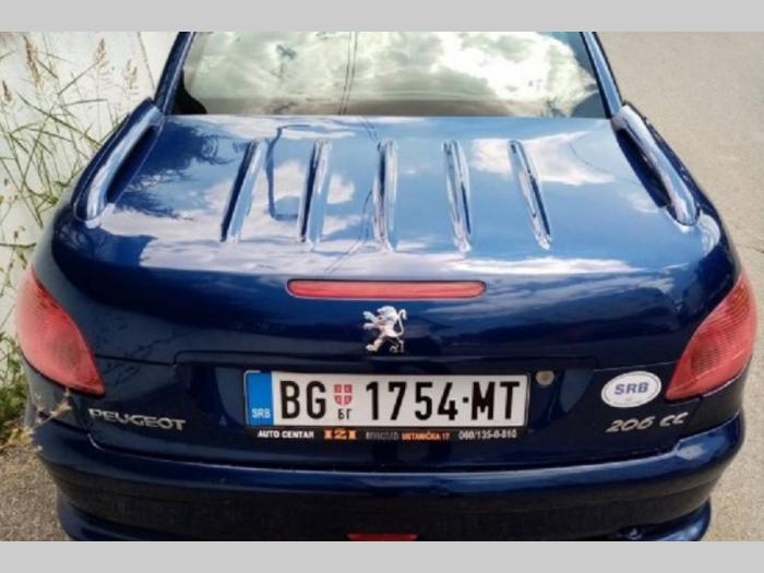 peugeot 206 cc besplatni mali oglasi