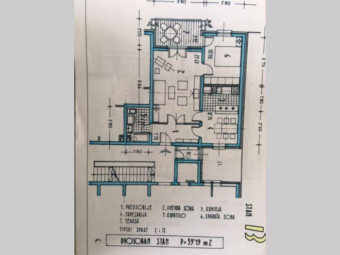 prodajem stan u zemunu, prvomajska, 60 m2 cg, 1 sprat, namesten besplatni mali oglasi