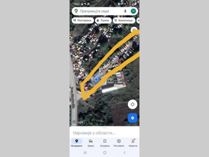 plac 17 ari u komercijalnoj zoni u železniku besplatni mali oglasi
