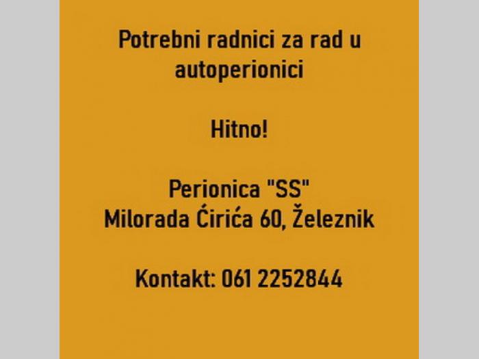 posao potrebni radnici za rad u autoperionici besplatni mali oglasi