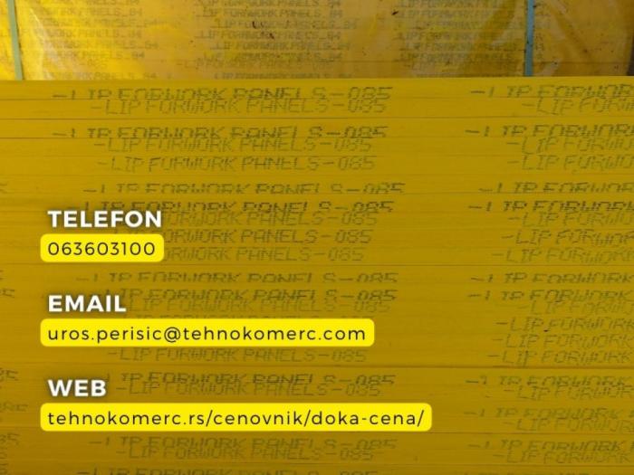 doka građevinska oplata besplatni mali oglasi