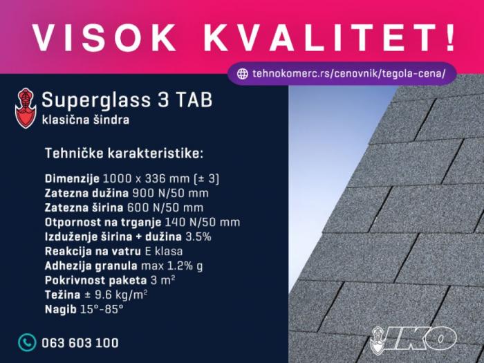 tegola superglas clasic besplatni mali oglasi