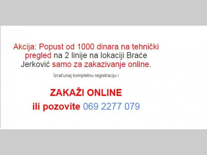 tehnički pregled voždovac besplatni mali oglasi