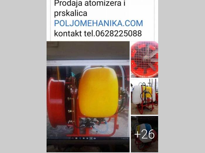 ratarske prskalice, nošeni i vučeni amotizeri besplatni mali oglasi