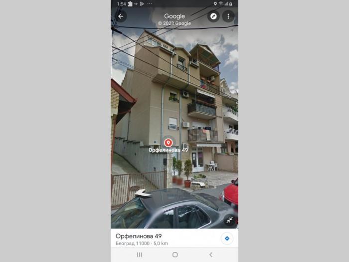 banovo brdo, orfelinova, izdaje se dvosoban stan 45m2 besplatni mali oglasi
