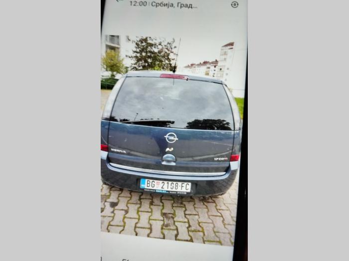 opel meriva 1 7 dtci 2008 godište besplatni mali oglasi