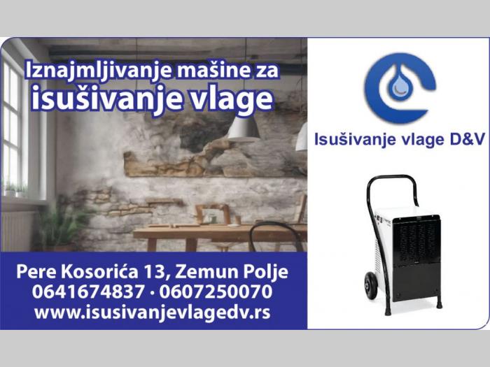 iznajmljivanje vrhunskih mašina za isušivanje vlage besplatni mali oglasi