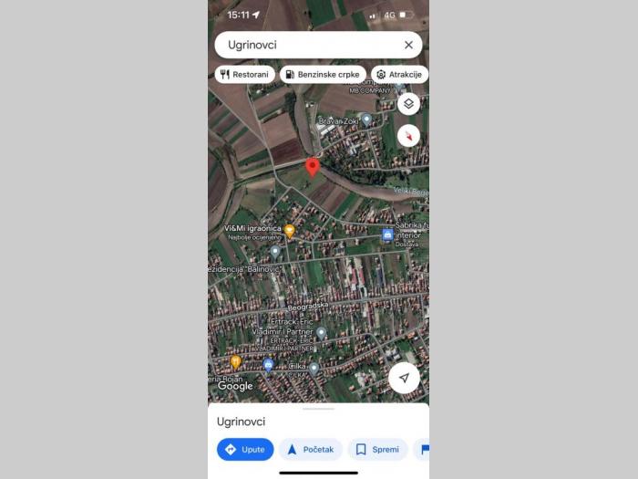 na prodaju plac povrsine 64 ara, ugrinovci besplatni mali oglasi