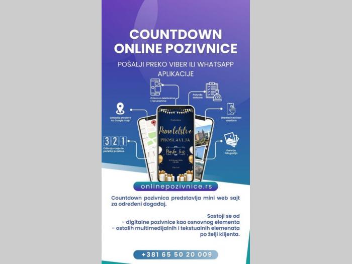 online pozivnice countdown besplatni mali oglasi