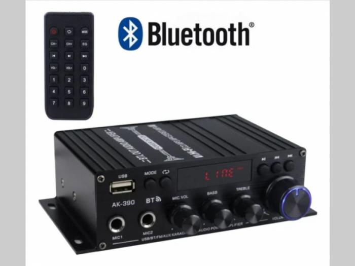 ak 390 radio amplifier, pojačalo 80w prave snage 40w x 2 besplatni mali oglasi