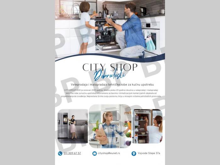 city shop veleprodaja i maloprodaja tehničke robe za kućnu upotrebu besplatni mali oglasi