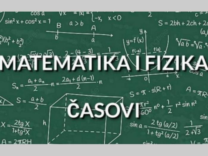 matematika, fizika, hemija privatni časovi besplatni mali oglasi